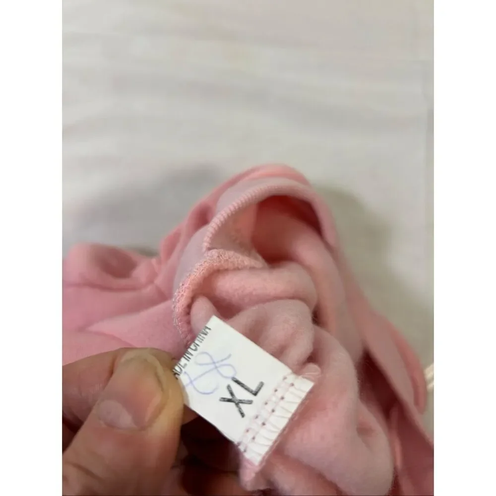 Adidas trefoil dog pink hoodie coat xl‎ small dog